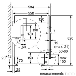 Bosch WKD28352GB 7kg/4kg Built-in Condenser Washer Dryer - White 15 Bosch WKD28352GB 7kg/4kg Built-in Condenser Washer Dryer - White -Prime Kitchen bosch wkd28352gb 7kg 4kg built in condenser washer dryer white4242005222285 02t bq