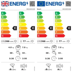 Bosch WKD28352GB 7kg/4kg Built-in Condenser Washer Dryer - White 19 Bosch WKD28352GB 7kg/4kg Built-in Condenser Washer Dryer - White -Prime Kitchen bosch wkd28352gb 7kg 4kg built in condenser washer dryer white4242005222285 EUP EN