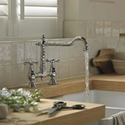 Bristan Colonial Chrome Effect Kitchen Mixer Tap -Prime Kitchen bristan colonial chrome effect kitchen mixer tap5014868704470 01i bq