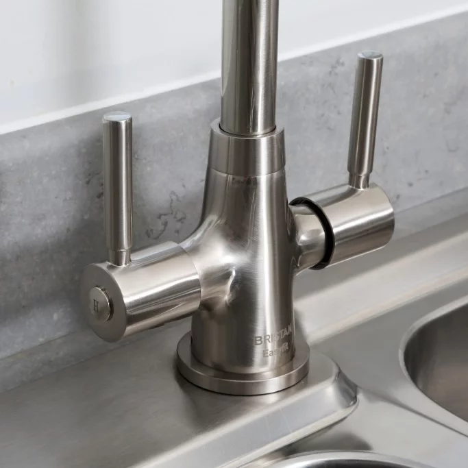 Bristan Mensa Nickel Kitchen Mixer Tap 7 Bristan Mensa Nickel Kitchen Mixer Tap - Image 5