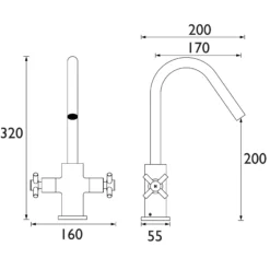 Bristan Pecan Chrome Effect Kitchen Mixer Tap 11 Bristan Pecan Chrome Effect Kitchen Mixer Tap -Prime Kitchen bristan pecan chrome effect kitchen mixer tap5014868027210 01t bq