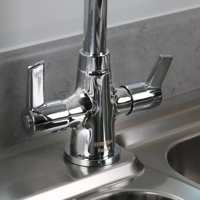 Bristan Solaris Chrome Effect Kitchen Mixer Tap 8 Bristan Solaris Chrome Effect Kitchen Mixer Tap - Image 6