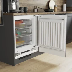 BUFZUK Integrated Manual Defrost Freezer - Gloss White -Prime Kitchen bufzuk integrated manual defrost freezer gloss white5059340169569 01i