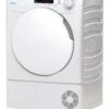Candy CSE C9DF80 9kg Freestanding Condenser Tumble Dryer - White -Prime Kitchen candy cse c9df80 9kg freestanding condenser tumble dryer white8059019037684 02c bq