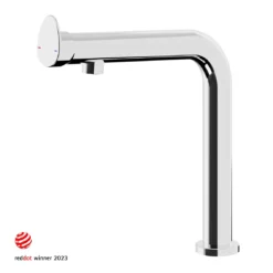 Cascabel Chrome-plated Kitchen Side Lever Tap -Prime Kitchen cascabel chrome plated kitchen side lever tap5059340453897 71c