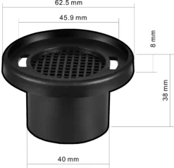 CF60 Carbon Filter -Prime Kitchen cf60 carbon filter5059340139234 01t