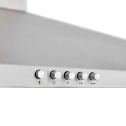 CHS90 Inox Stainless Steel Chimney Cooker Hood, (W)90cm -Prime Kitchen chs90 inox stainless steel chimney cooker hood w 90cm3663602842484 04bq