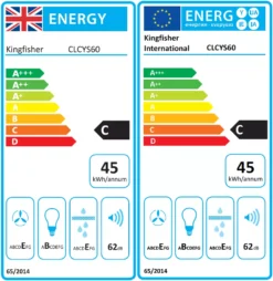 CLCYS60 Steel Canopy Cooker Hood (W)60cm - Inox -Prime Kitchen clcys60 steel canopy cooker hood w 60cm inox3663602842712 EUP EN
