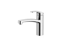 Cooke & Lewis Akaka Chrome Effect Kitchen Top Lever Tap