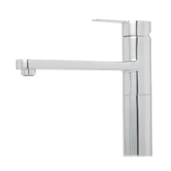 Cooke & Lewis Alysa Chrome Effect Kitchen Top Lever Tap