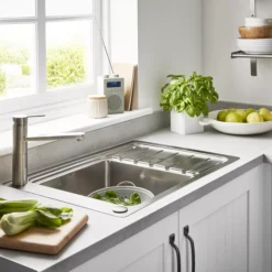 Cooke & Lewis Alysa Chrome Effect Kitchen Top Lever Tap 26 Cooke & Lewis Alysa Chrome Effect Kitchen Top Lever Tap -Prime Kitchen cooke lewis alysa chrome effect kitchen top lever tap3663602792130 32i