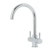 Cooke & Lewis Amsel Chrome Effect Kitchen Twin Lever Tap 2 Cooke & Lewis Amsel Chrome Effect Kitchen Twin Lever Tap -Prime Kitchen cooke lewis amsel chrome effect kitchen twin lever tap3663602930303 01bq
