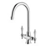Cooke & Lewis Apsley Chrome Effect Kitchen Twin Lever Tap 1 Cooke & Lewis Apsley Chrome Effect Kitchen Twin Lever Tap -Prime Kitchen cooke lewis apsley chrome effect kitchen twin lever tap3663602930617 01bq