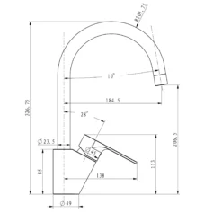 Cooke & Lewis Aruvi Chrome Effect Kitchen Monobloc Tap 14 Cooke & Lewis Aruvi Chrome Effect Kitchen Monobloc Tap -Prime Kitchen cooke lewis aruvi chrome effect kitchen monobloc tap3663602929949 03bq