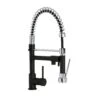 Cooke & Lewis Bilbrough Black Kitchen Side Lever Spring Neck Tap -Prime Kitchen cooke lewis bilbrough black kitchen side lever spring neck tap3663602930099 01bq
