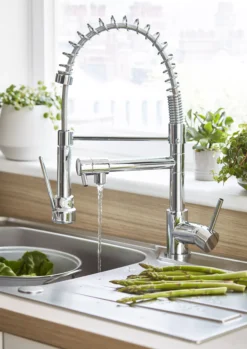 Cooke & Lewis Bilbrough Chrome Effect Kitchen Side Lever Spring Neck Tap 26 Cooke & Lewis Bilbrough Chrome Effect Kitchen Side Lever Spring Neck Tap -Prime Kitchen cooke lewis bilbrough chrome effect kitchen side lever spring neck tap3663602930075 11i