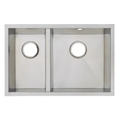 Cooke & Lewis Cajal Stainless Steel Rectangular 1.5 Bowl Sink (W)450mm