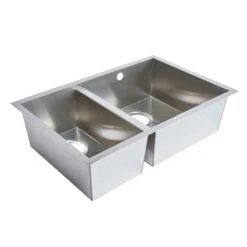 Cooke & Lewis Cajal Stainless Steel Rectangular 1.5 Bowl Sink (W)450mm 14 Cooke & Lewis Cajal Stainless Steel Rectangular 1.5 Bowl Sink (W)450mm -Prime Kitchen cooke lewis cajal stainless steel rectangular 1 5 bowl sink w 450mm5059340118406 03c