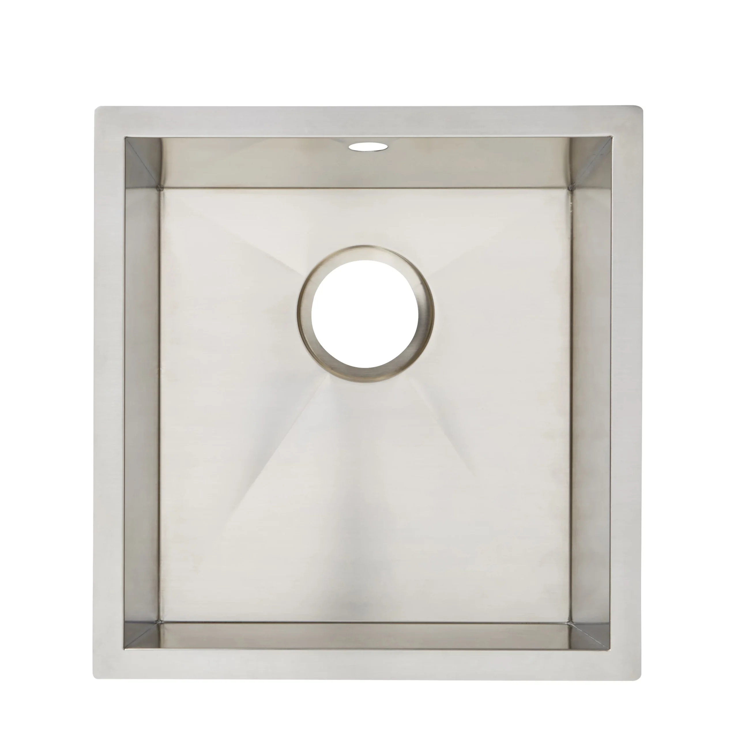 Cooke & Lewis Cajal Stainless Steel Rectangular 1 Bowl Compact Sink (W)450mm 3 Cooke & Lewis Cajal Stainless Steel Rectangular 1 Bowl Compact Sink (W)450mm - Image 2