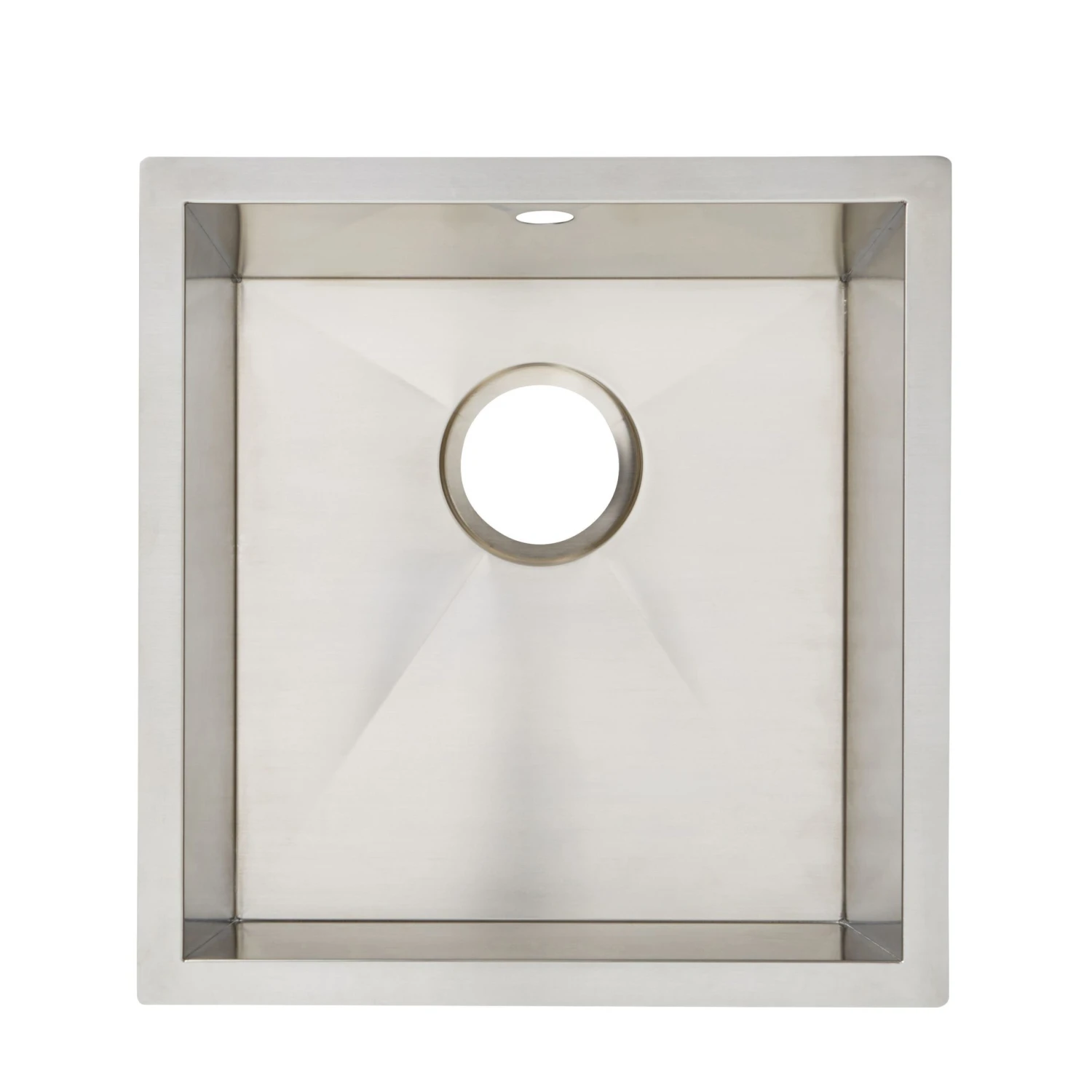 Cooke & Lewis Cajal Stainless Steel Square 1 Bowl Sink (W)450mm 3 Cooke & Lewis Cajal Stainless Steel Square 1 Bowl Sink (W)450mm