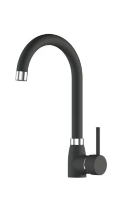 Cooke & Lewis Carvi Black Composite Quartz 1 Bowl Kitchen Sink & Tap Set -Prime Kitchen cooke lewis carvi black composite quartz 1 bowl kitchen sink tap set5059340138954 21c