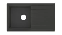 Cooke & Lewis Carvi Black Composite Quartz 1 Bowl Kitchen Sink & Tap Set -Prime Kitchen cooke lewis carvi black composite quartz 1 bowl kitchen sink tap set5059340138954 22c