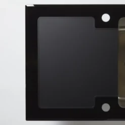 Cooke & Lewis Christianna Black Stainless Steel & Toughened Glass 1 Bowl Sink & Drainer 510mm X 860mm 9 Cooke & Lewis Christianna Black Stainless Steel & Toughened Glass 1 Bowl Sink & Drainer 510mm X 860mm -Prime Kitchen cooke lewis christianna black stainless steel toughened glass 1 bowl sink drainer 510mm x 860mm5059340118390 36c