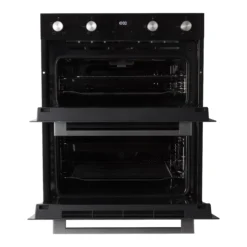 Cooke & Lewis CLBUDO89 Built-in Double Oven - Mirrored Black -Prime Kitchen cooke lewis clbudo89 built in double oven mirrored black5059340094113 22c