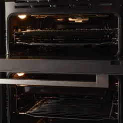 Cooke & Lewis CLBUDO89 Built-in Double Oven - Mirrored Black -Prime Kitchen cooke lewis clbudo89 built in double oven mirrored black5059340094113 37c