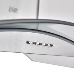 Cooke & Lewis CLCGLEDS60 Inox Stainless Steel Curved Cooker Hood, (W)60cm -Prime Kitchen cooke lewis clcgleds60 inox stainless steel curved cooker hood w 60cm3663602842637 08bq