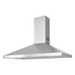 Cooke & Lewis CLCHS100 Inox Stainless Steel Chimney Cooker Hood, (W)100cm