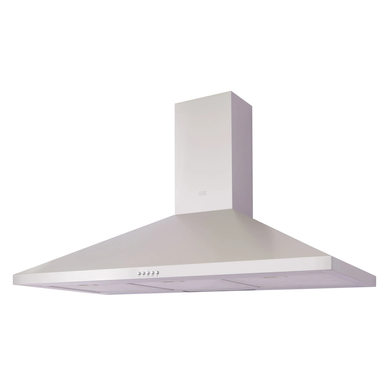 Cooke & Lewis CLCHS110 Inox Stainless Steel Chimney Cooker Hood, (W)110cm 3 Cooke & Lewis CLCHS110 Inox Stainless Steel Chimney Cooker Hood, (W)110cm