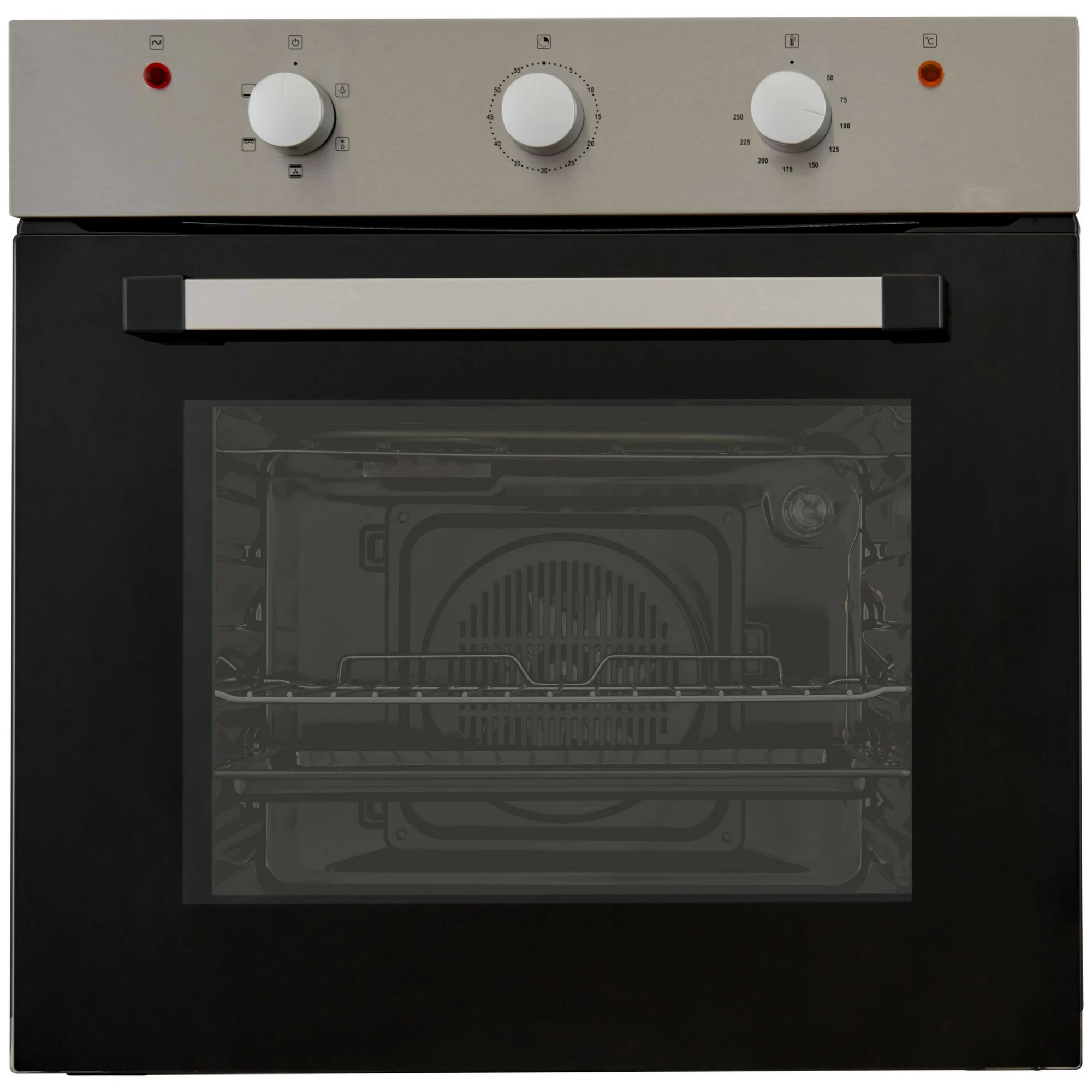 Cooke & Lewis CLFSB60 Built-in Single Fan Oven - Black 3 Cooke & Lewis CLFSB60 Built-in Single Fan Oven - Black