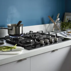 Cooke & Lewis CLGOGUIT4 59.3cm Gas Hob - Black -Prime Kitchen cooke lewis clgoguit4 59 3cm gas hob black3663602842170 30i