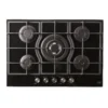 Cooke & Lewis CLGOGUIT5 75cm Gas Hob - Black 2 Cooke & Lewis CLGOGUIT5 75cm Gas Hob - Black -Prime Kitchen cooke lewis clgoguit5 75cm gas hob black3663602842217 01bq