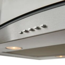 Cooke & Lewis CLICGS90 Inox Stainless Steel Island Cooker Hood, (W)90cm -Prime Kitchen cooke lewis clicgs90 inox stainless steel island cooker hood w 90cm3663602842651 03i BQ