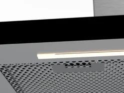 Cooke & Lewis CLIND60ERF / CL60CHRF Black Glass & Stainless Steel Integrated Hob & Cooker Hood Pack 14 Cooke & Lewis CLIND60ERF / CL60CHRF Black Glass & Stainless Steel Integrated Hob & Cooker Hood Pack -Prime Kitchen cooke lewis clind60erf cl60chrf black glass stainless steel integrated hob cooker hood pack3663602553045 38c