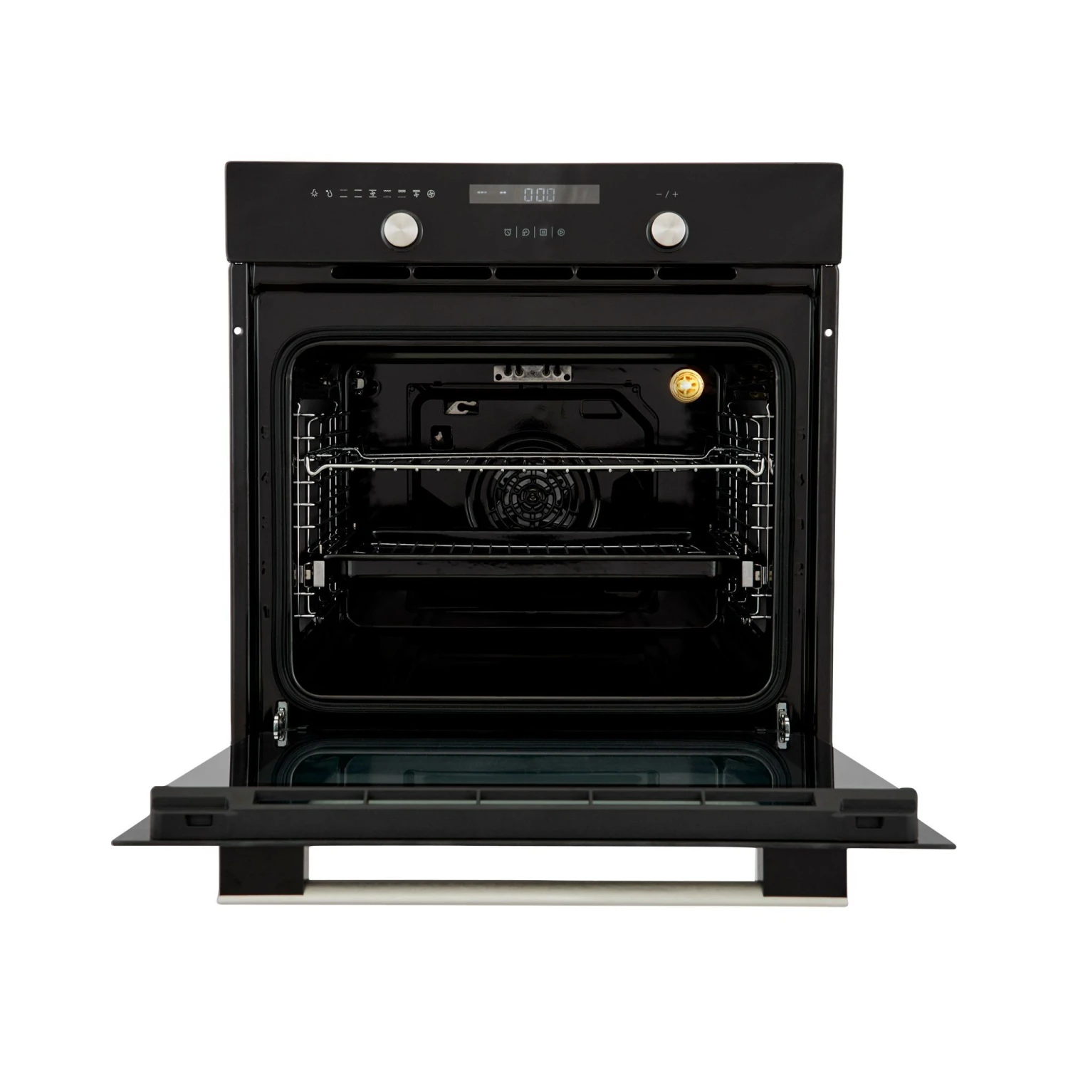 Cooke & Lewis CLMFBLa Built-in Single Multifunction Oven - Black 6 Cooke & Lewis CLMFBLa Built-in Single Multifunction Oven - Black - Image 4