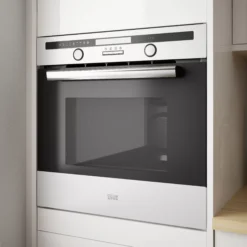 Cooke & Lewis CLMFSTa Built-in Single Multifunction Oven - Brushed Black & Grey Stainless Steel Effect -Prime Kitchen cooke lewis clmfsta built in single multifunction oven brushed black grey stainless steel effect3663602429548 01i