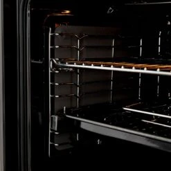 Cooke & Lewis CLMFSTa Built-in Single Multifunction Oven - Brushed Black & Grey Stainless Steel Effect -Prime Kitchen cooke lewis clmfsta built in single multifunction oven brushed black grey stainless steel effect3663602429548 40c bq
