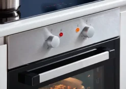 Cooke & Lewis CLMFSTa Built-in Single Multifunction Oven - Brushed Black & Grey Stainless Steel Effect -Prime Kitchen cooke lewis clmfsta built in single multifunction oven brushed black grey stainless steel effect3663602842859 20i