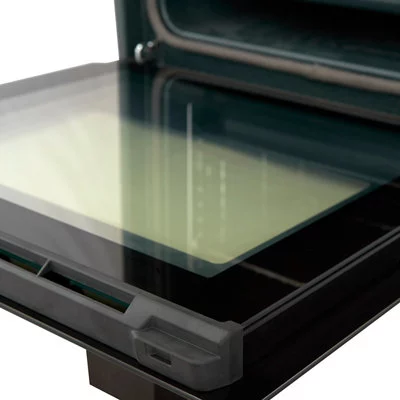 Cooke & Lewis CLPYSTa Built-in Single Pyrolytic Oven - Brushed Black & Grey Stainless Steel Effect 6 Cooke & Lewis CLPYSTa Built-in Single Pyrolytic Oven - Brushed Black & Grey Stainless Steel Effect - Image 4