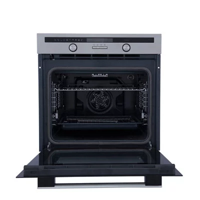 Cooke & Lewis CLPYSTa Built-in Single Pyrolytic Oven - Brushed Black & Grey Stainless Steel Effect 8 Cooke & Lewis CLPYSTa Built-in Single Pyrolytic Oven - Brushed Black & Grey Stainless Steel Effect - Image 6