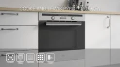 Cooke & Lewis CLPYSTa Built-in Single Pyrolytic Oven - Brushed Black & Grey Stainless Steel Effect 22 Cooke & Lewis CLPYSTa Built-in Single Pyrolytic Oven - Brushed Black & Grey Stainless Steel Effect -Prime Kitchen cooke lewis clpysta built in single pyrolytic oven brushed black grey stainless steel effect3663602842866 kfg IN