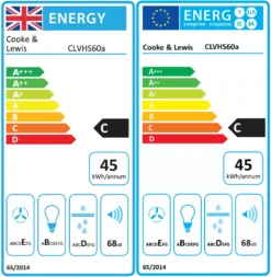 Cooke & Lewis CLVHS60A Grey Stainless Steel Visor Cooker Hood, (W)60cm -Prime Kitchen cooke lewis clvhs60a grey stainless steel visor cooker hood w 60cm3663602429463 EUP EN