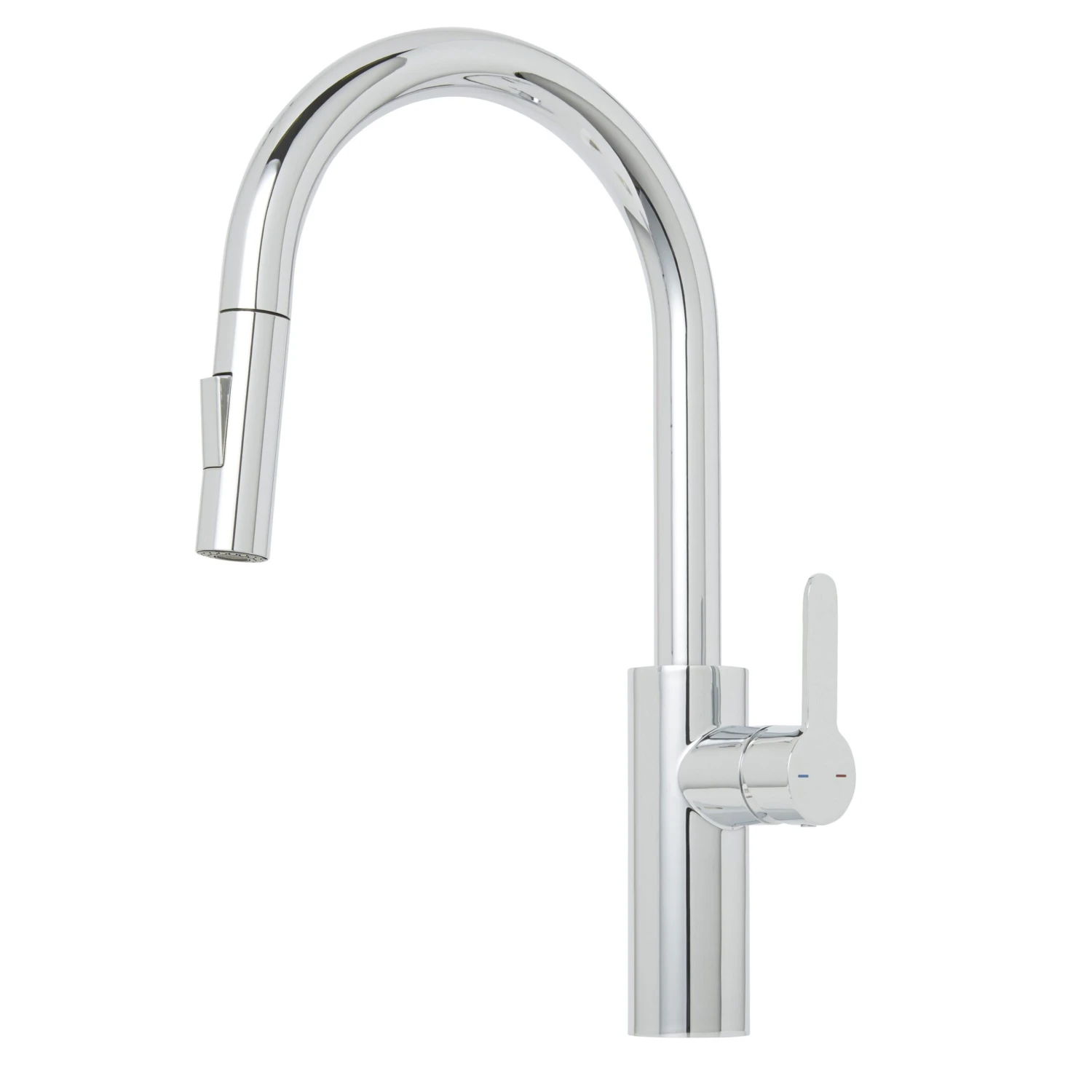 Cooke & Lewis Kareena Chrome Effect Kitchen Side Lever Pull Out Tap 3 Cooke & Lewis Kareena Chrome Effect Kitchen Side Lever Pull Out Tap