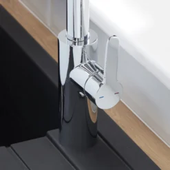 Cooke & Lewis Kareena Chrome Effect Kitchen Side Lever Pull Out Tap 18 Cooke & Lewis Kareena Chrome Effect Kitchen Side Lever Pull Out Tap -Prime Kitchen cooke lewis kareena chrome effect kitchen side lever pull out tap3663602792116 04bq