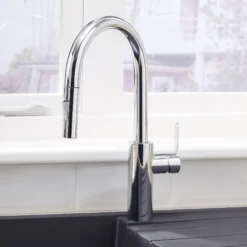 Cooke & Lewis Kareena Chrome Effect Kitchen Side Lever Pull Out Tap 25 Cooke & Lewis Kareena Chrome Effect Kitchen Side Lever Pull Out Tap -Prime Kitchen cooke lewis kareena chrome effect kitchen side lever pull out tap3663602792116 11bq