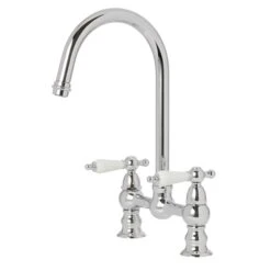 Cooke & Lewis Sherrard Chrome Effect Kitchen Deck Bridge Tap 12 Cooke & Lewis Sherrard Chrome Effect Kitchen Deck Bridge Tap -Prime Kitchen cooke lewis sherrard chrome effect kitchen deck bridge tap3663602930709 02bq