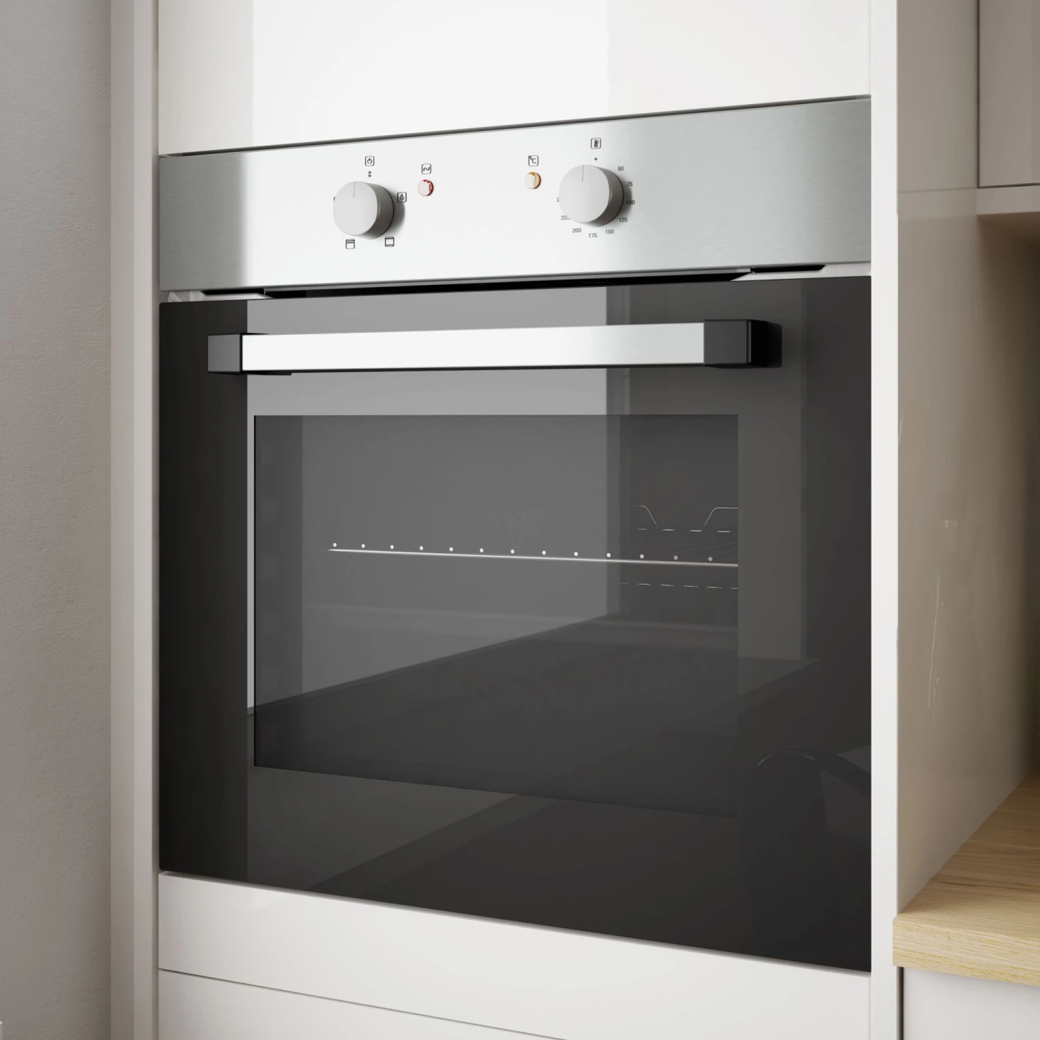 CSB60A Built-in Single Conventional Oven - Chrome Effect 5 CSB60A Built-in Single Conventional Oven - Chrome Effect - Image 3